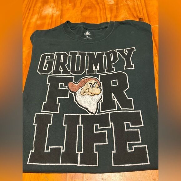 Disney Grumpy For Life T-Shirt Men XL - Picture 1 of 7